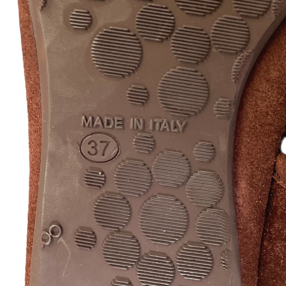 JIMMY CHOO Unique Authentic Boho Suede Gladiator Flats Ballet Shoes - RARE - Picture 15 of 15